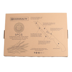 ชุดมีดทำครัว <span class=keywords><strong>EVERRICH</strong></span> ขายดี 5 ชิ้น สีสันสดใส ทำจากฟางข้าวสาลี พร้อมโปรโมชั่น ชุดมีดทำครัวแบบไม่ติดกระทะ บรรจุในกล่องไปรษณีย์ - Product Image 4