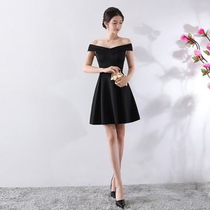 เดรสเปิดไหล่ทรงทรัมเป็ต/ทรงเมอร์เมด แฟชั่นเซ็กซี่สำหรับผู้หญิง เหมาะสำหรับงานปาร์ตี้ คลับ และงานกลางคืน - Product Image 3