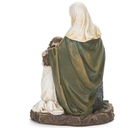 Collection Renaissance en résine de statues Sainte Anne et Marie pour la décoration intérieure