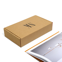 WEIMEI personnalisé imprimé Kraft carton bijoux vêtements boîtes pour emballage cadeau boîte d'expédition