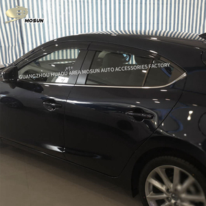 Visiera per finestra MOSUN per <span class=keywords><strong>MAZDA</strong></span> <span class=keywords><strong>3</strong></span> Hatchback <span class=keywords><strong>HB</strong></span> 2013-2022 visiera di sfiato automatico protezione antipioggia deflettore per visiera parasole - Product Image 3