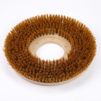 MALISH Nouveau 15 pouces 46 #   Disque de brosse pour sols Orange Grit 3kg pour les hôtels, les restaurants, les magasins, les machines à laver les sols, multi-industries