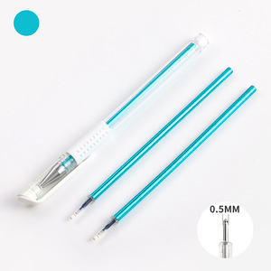 Stylo de cartographie de microblading non toxique coloré OEM à 2 noyaux pour outils de positionnement semi-automatique stylo marqueur de peau de <span class=keywords><strong>tatouage</strong></span> de <span class=keywords><strong>ligne</strong></span> de lèvre de sourcil - Product Image 5