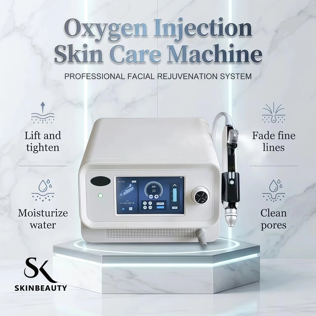 Doctor High Pressure Jet Noninvasive Crystal Injection No-Needle Mesotherapy Gun Nutrient Injection Skin Care Jet Peel
