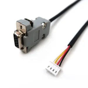 Profesyonel özelleştirmek kabloları montaj tedarikçisi d-sub ph xh zh kablo konektörü montaj otomobil endüstriyel tıbbi için