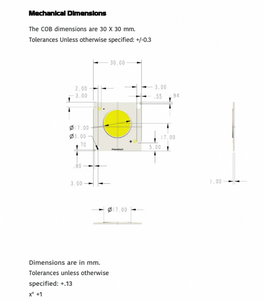 Polymatech Standard Cob Series FL18COB3030 Blanc doux 80 CRI LED Luminaire conçu pour les magasins de détail et les boutiques de mode - Product Image 6