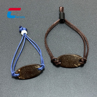 Nouveauté Bracelet en Coquille de Noix de Coco RFID Bracelet NFC en Coquille de Noix de Coco Recyclable pour Hôtel Événement