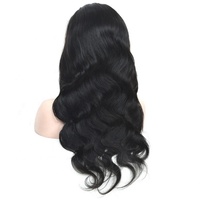 Perruque Lace Front 4x4 Transparente en Cheveux Humains Vierges Indiens, Ondulée, Pré-épilée avec Baby Hair, Sans Colle, Densité 150%, Thermocollable