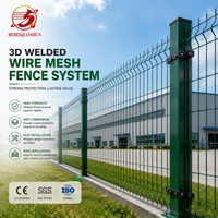 Clôture en treillis métallique 3D robuste pour usage industriel, à faible entretien, galvanisée, à plis en V, pour périmètre d'usine et d'entrepôt
