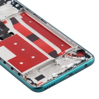 Oem Nova 7 SE 液晶显示屏组件 TFT 显示屏触摸屏数字转换器替换件（带绿色边框）用于手机维修