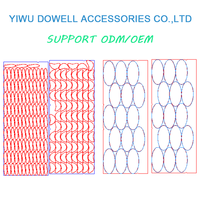 DOWELL Logo personnalisé Rétro Peigne Acétate Plaque Miroir Double Face Ensemble Outil de beauté épaissi pour les utilisateurs soucieux de la mode
