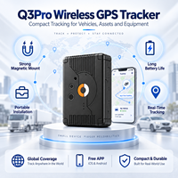 Traceur GPS Véhicule Q3Pro-B – Traceur d'Actifs Sans Fil Magnétique Puissant pour Voitures, Camions, Flottes, Logistique et Équipements Conteneurs