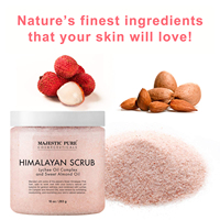 Gommage Corporel Exfoliant au Sel de la Mer Morte Bio Anti-Âge Acné Rides Cellulite Hydratant à l'Huile de Coco