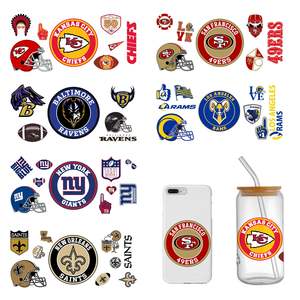 Calcomanías personalizadas con logo para llaveros de motel, vasos y tazas, de plástico, serigrafiadas, holográficas y UV, para envolturas de vasos y tazas. - Product Image 5