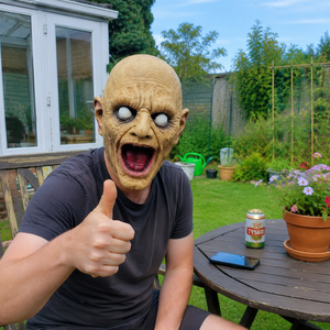 Masque de monstre en latex effrayant pour Halloween, masque intégral avec un look de zombie effrayant pour les fêtes costumées, les maisons hantées et les événements d'<span class=keywords><strong>horreur</strong></span> - Product Image 2