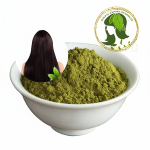 Lavarsh, tinte para el cabello semipermanente verde tradicional orgánico de alta calidad, polvo de Henna Mehndi herbal suave, sombra naranja profunda para - Product Image 1