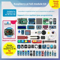 Raspberry Pi 4B 4 Kit de Aprendizaje de Programación en Python y Desarrollo de IA con Linux, 8GB