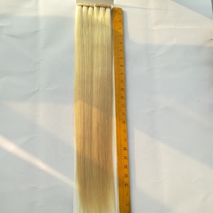 reflets de qualité supérieure remy <span class=keywords><strong>bande</strong></span> extensions de cheveux dessinés par double couleur blonde <span class=keywords><strong>bande</strong></span> dans <span class=keywords><strong>les</strong></span> cheveux - Product Image 4