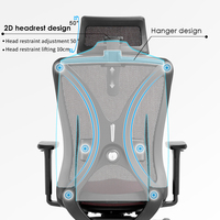 Chaise de bureau ergonomique de direction en maille pour la vente en gros