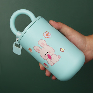 Commercio all'ingrosso 316 in acciaio inox doppia parete <span class=keywords><strong>caffè</strong></span> Tumbler ufficio <span class=keywords><strong>tazza</strong></span> isolata con manico coperchio e <span class=keywords><strong>Thermos</strong></span> caratteristica per i bambini - Product Image 6
