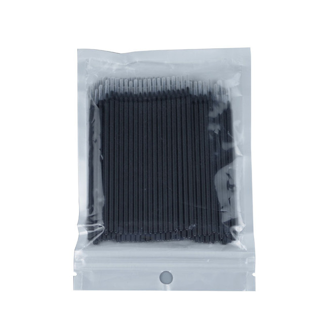 Wholesale Black Pink Blue Multiple Use Micro Tattoo Supplies Makeup Applicator Sticks Buds Cosmetic Makeup Cotton Swabs