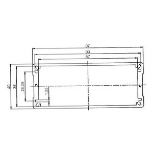 OEM ODM Manufacturers Customization PCB Circuit Board Aluminium Profiles Extrusion IP54 Junction Box Electronic <b>Enclosure</b> - Product Image 4