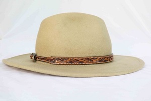Stylish Beaded Straps For <b>Hats</b> With Multicolored Beads Designed To Complement Western <b>Hats</b> And Sophisticated <b>Fedora</b> Looks - Product Image 2