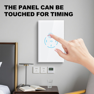 Interruttore <span class=keywords><strong>Smart</strong></span> Touch per Scaldabagno Standard USA Disponibile in Nero/Bianco/Oro/Grigio/Rosa Interruttore Intelligente per Casa - Product Image 5