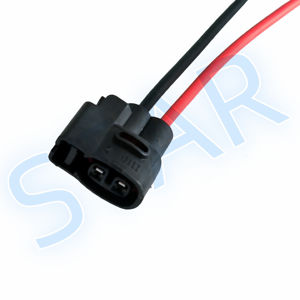 Automotive <span class=keywords><strong>2</strong></span> Pin EV6 EV14 connettore iniettore di carburante 90980-10609 cavo cavo Pigtail adatto per motore LS2, LS3 - Product Image 2