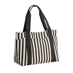 Sac fourre-tout en toile avec tissu d'épicerie en coton réutilisable floral pour femmes et filles - Product Image 5