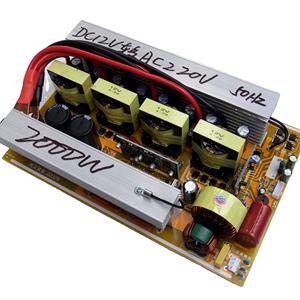 Convertisseur DC 12V/24/48V vers AC 220V à Onde Sinusoïdale Pure 2000W, Carte Mère Haute Puissance, Convertisseur DC vers AC - Product Image 1