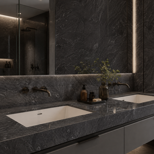 Dalles de granit poli UNION Jet Mist, design moderne, écologiques, pour extérieur - Product Image 5