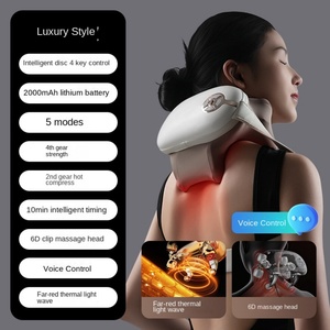 Masajeador Multifuncional de Hombros y Cuello con Compresión Caliente, Control Remoto por Voz y Funciones de Masaje Cervical - Product Image 6