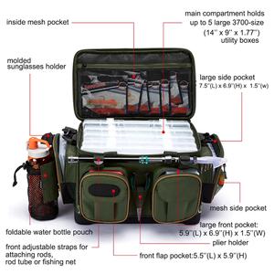 Nueva Bolsa de Pesca, Resistente al Agua, Ligera, para Guardar Equipo de Pesca - Product Image 6