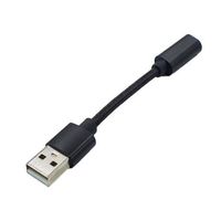 Kabel Pendek 10cm USB C ke USB A Adapter 3A Pengisian Cepat |   Kabel Tembaga Murni Berlapis Nilon untuk Ponsel Tablet, Menerima Pesanan OEM