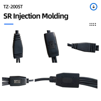 Máquina de Moldeo por Inyección PLC Vertical Tai Zhu TZ-200ST Versión Componente SR para Materiales de PVC/PET