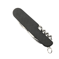 Couteau multifonctionnel de camping en plein air MT-1074, acier inoxydable, petit couteau de poche multifonctionnel