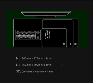 Tapis de souris de jeu souple original Goliathus V3, mousse de caoutchouc haute densité, tapis antidérapant, Razer Goliathus V3 original, Razer Goliathus - Product Image 3