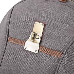 BSCI Factory Wholesale Specially High Density Thick Canvas laptop <b>Backpack</b> Rucksack - Product Image 3