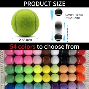 Pelotas de Tenis Profesionales Presurizadas, Estándar ITF, para Entrenamiento y Competición - Product Image 4
