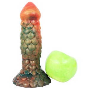 FAAK Dildo en silicone de 7,6 pouces à écailles de dragon, jouet sexuel confortable, Dildo monstre, Dildo bête pénienne magnifique - Product Image 3