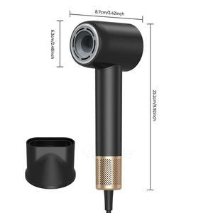 Sèche-cheveux portable léger au design compact, facile à transporter et à ranger, idéal pour les voyages, les déplacements professionnels et l'usage quotidien - Product Image 4