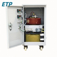 TND/SVC 10kva Regulator Tegangan Servo AC Satu Fasa Stabilisator AVR 220v Tembaga