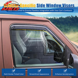 Déflecteurs de vitres encastrés pour Ford Econoline E-Series Van 92-06 - Product Image 3