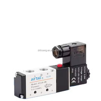 Airtac Nouvelle électrovanne de contrôle d'air pneumatique 4V210-08 4V310-10 4V410-15 Valve d'air d'inversion avec moteur comme composant central