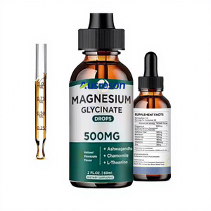 Suplemento Líquido de Glicinato de Potasio y Magnesio de Marca Propia Ausreson, Gotas de Glicinato de Magnesio para Dormir - Product Image 1