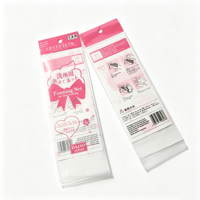 Sacs en cellophane BOPP de haute qualité, résistants, transparents, autocollants, personnalisés, pour l'emballage multi-usages