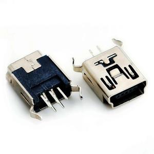 SMT loại và góc bên phải 5pin mini <span class=keywords><strong>USB</strong></span> kết nối chất lượng cao sản phẩm loại <span class=keywords><strong>USB</strong></span> kết nối - Product Image 6