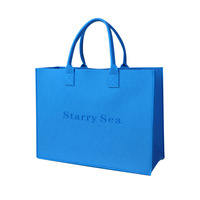 Sacs cadeaux de Noël en feutre, boîtes et bacs de rangement avec poignées, réutilisables pour les fournitures de fête pour enfants, fête de Noël, nourriture, garde-robe