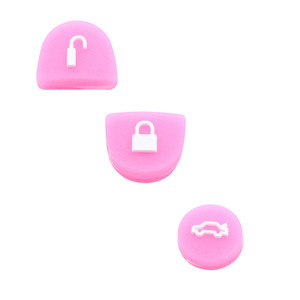 Couverture de bouton de clé de voiture en Silicone rose, pour Holden Commodore, Protection à distance pour verrouillage et déverrouillage du coffre - Product Image 1